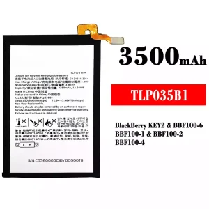 Battery TLP035B1 for BlackBerry KEY2
