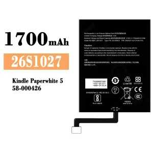 Battery 26S1027 for Amazon Kindle Paperwhite 5