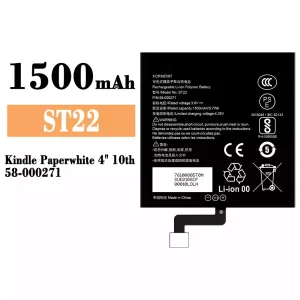 Battery ST22 for Amazon Kindle Paperwhite 4"10th/58-000271