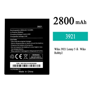 Battery 3921 for WIKO LENNY 5