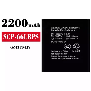 Battery SCP-66LBPS for Kyocera C6743 TD-LTE