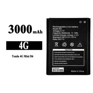Battery 4G for Tenda 4G Mini D6