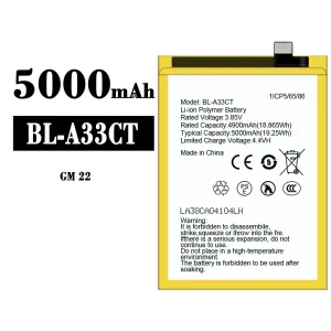 Battery BL-A33CT for General Mobile GM 22