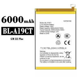 Battery BL-A19CT for General Mobile GM 22 Plus