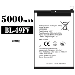 Battery BL-49FV for VIMOQ