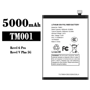 Battery TM001 for T-Mobile Revvl 6 Pro/Revvl V Plus 5G