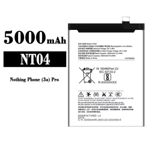 Battery NT04 for Nothing Phone 3a Pro