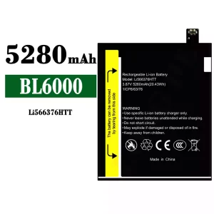 Battery Li566376HTT for Blackview BL6000