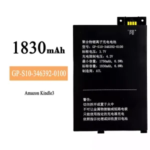 Battery GP-S10-346392-0100 for Amazon Kindle 3/K3