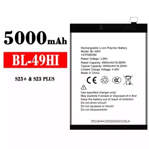 Battery BL-49HI for itel S23 Plus