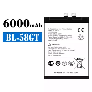 Battery BL-58GT for Tecno