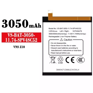 Battery VS-BAT-3050-11.74-SPV4SC52 for VESTEL VNS Z10