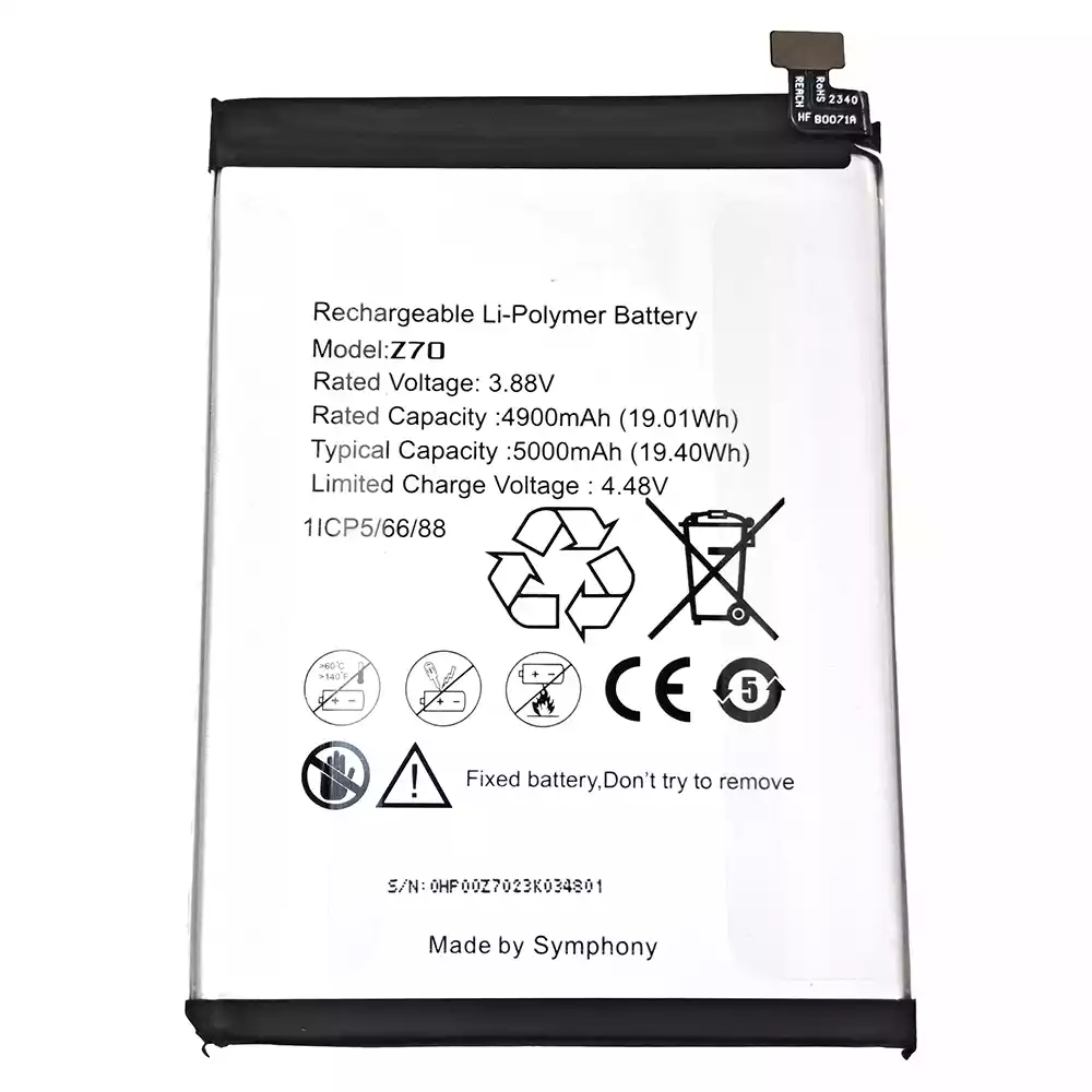 Battery for SYMPHONY Z70