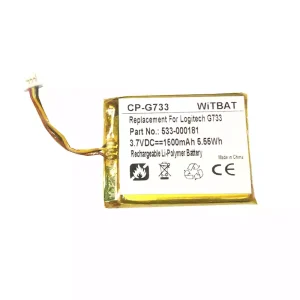 New Headphone battery for Logitech G733,G735,533-000181