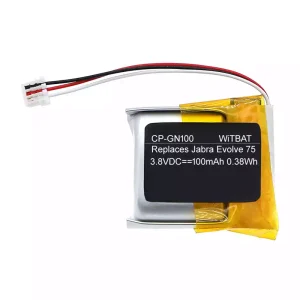 New Headphone battery for Jabra Engage 65 convertible,Jabra Engage 75 convertible,AHB701718HPJT