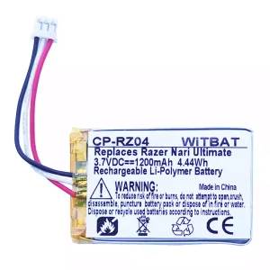 New Headphone battery for Blackshark V2 Pro,Razer Kraken V3 Pro,Kraken BT Kitty Edition,Barracuda X Wireless,JBL Tune 3