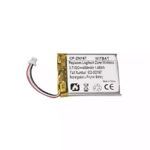 New Headphone battery for Logitech 533-000167