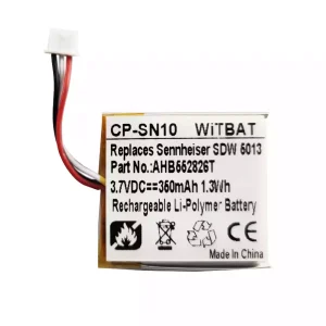 New Headphone battery for AEE582525,AHB552826TPC,AHB552826TPC-2