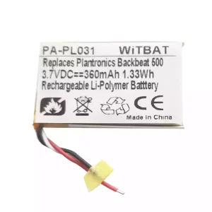 New Headphone battery for Plantronics BackBeat 500,Plantronics VOYAGER 5200,LSSP552631SA