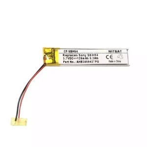 New Headphone battery for Sony SBH54,AHB380942TPG,380942(2 wire)