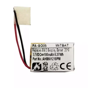 New Headphone battery for B&O Beoplay Earset 2018,Jabra Talk 15 SE,AHB601218PM