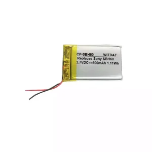New Headphone battery for Sony SBH60