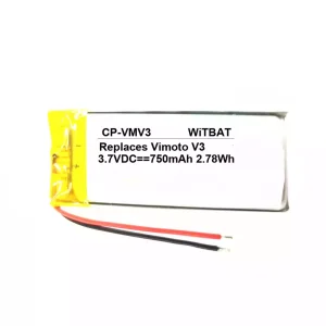New Headphone battery for Vimoto V3,V6
