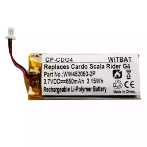 New Headphone battery for BAT00004,BAT00002,WW452050-2P,WW452050PL-2PC