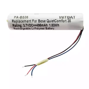 New Headphone battery for BOSE QuietComfort 45,QC45,QuietComfort QC35 & QC35 II