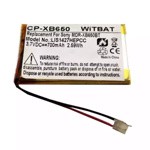 New Headphone battery for Sony LIS1427HEPCC US343450E,1-756-920-32,ZU10192-16005