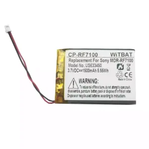 New Headphone battery for Sony BP-HP1200,MDR-DS7000,MDR-RF7000,MDR-RF7100 SL00131-1