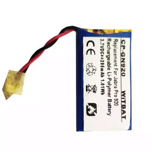 New Headphone battery for Jabra Pro 900,Pro 920,Pro 923,Pro 930,Pro 935,AHB512229PS