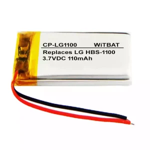 New Headphone battery for LG HBS-1100,HBS-A100,HBS-810,AEC501224