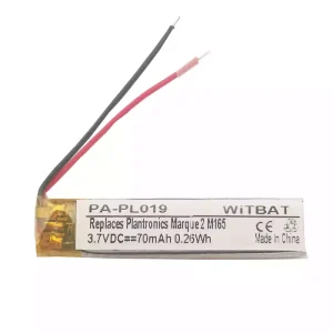 New Headphone battery for Plantronics Marque 2 M165,M180 LSSP321036AB