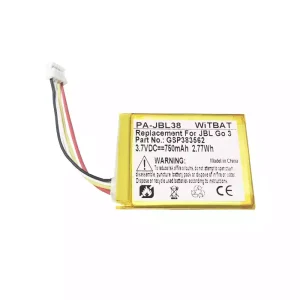 New Bluetooth speaker battery for JBL GO 3,GSP383562