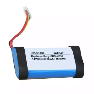 New Bluetooth speaker battery for Sony SRS-XB31 SRS-XB32 SRS-XB33,ST-06S SL00290-1
