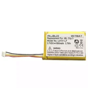 New Bluetooth speaker battery for JBL Clip 3,L0721-LF