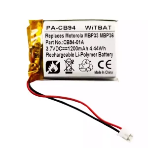 New Bluetooth speaker battery for Motorola Sonic Play 100,MBP33,MBP36,CB94-01A