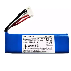 New Bluetooth speaker battery for JBL Link 20,P763098 01A