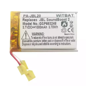 New Bluetooth speaker battery for JBL SoundBoost 2,GSP653248