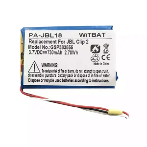 New Bluetooth speaker battery for JBL Clip 2,P044052 GSP383555