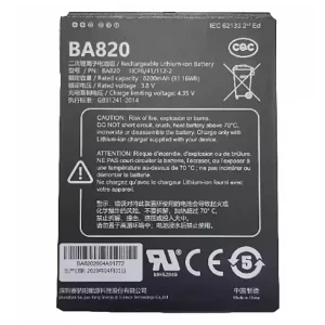 New original battery for GPS BA820 BA840