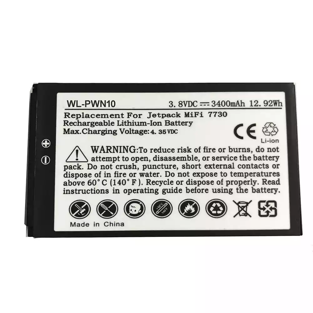 New original battery for Verizon Jetpack MiFi 7730,MiFi 8800L,40123117