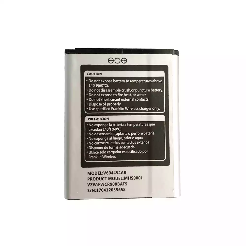 New original battery for Franklin Wireless MHS900L,Verizon Ellipsis Jetpack,V604454AR